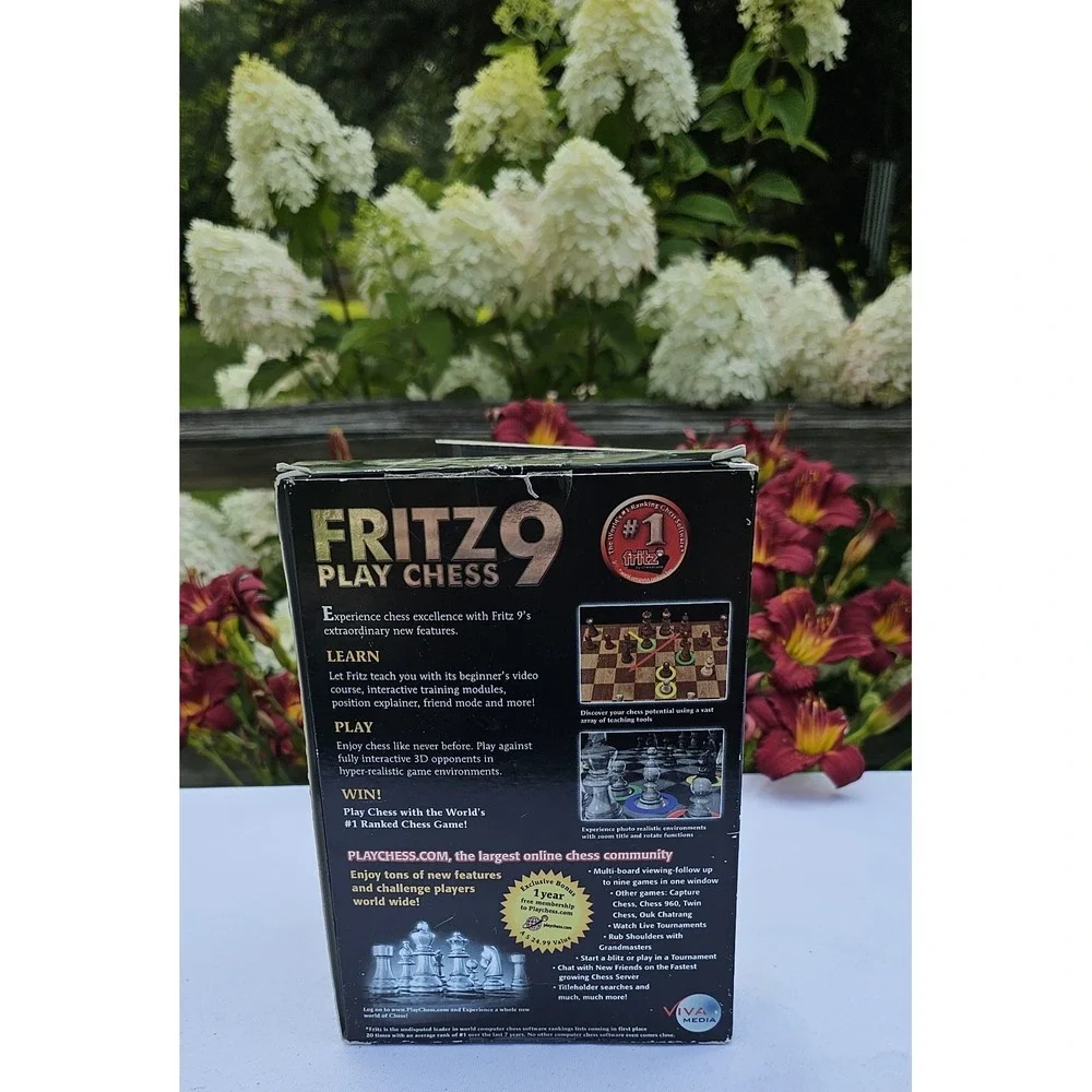 Fritz‎ 9 Play Chess (PC-CD, 2005, ChessBase) - New